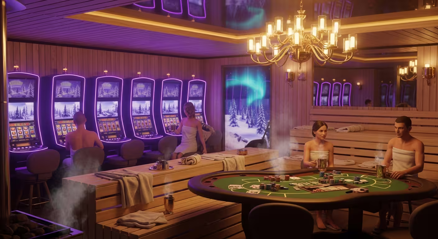 Sauna culture meets online casino – relaxing games for a Finnish evening