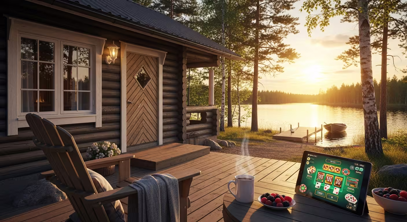 Kesämökki ja nettikasino: Top 5 peliä rentouttavaan mökkilomaan Suomessa 2026